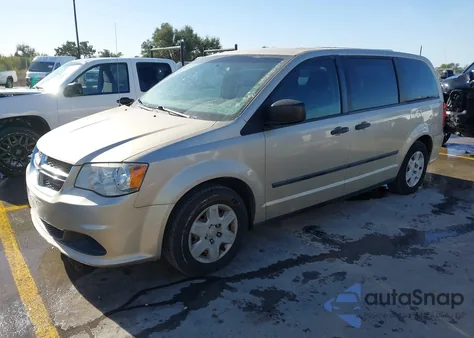 2012 Dodge Grand Caravan Se/Avp из США, поврежденный, VIN 2C4RDGBG5CR336218